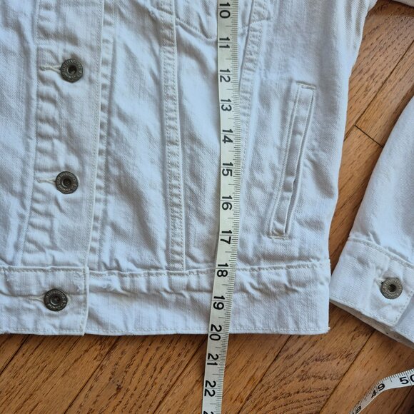 Levi's  Original Trucker Jacket White Medium - Picture 14 of 16
